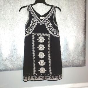 THML Embroidered sleeveless dress Sz-S